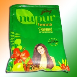 Хна для волосся Godrej Nupur 9 трав 130 г