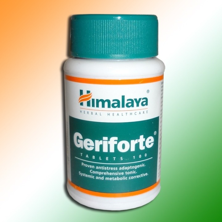 Geriforte (Геріфорте) Гімалайя - аюрведичний омолоджувальний засіб, 100 таб.